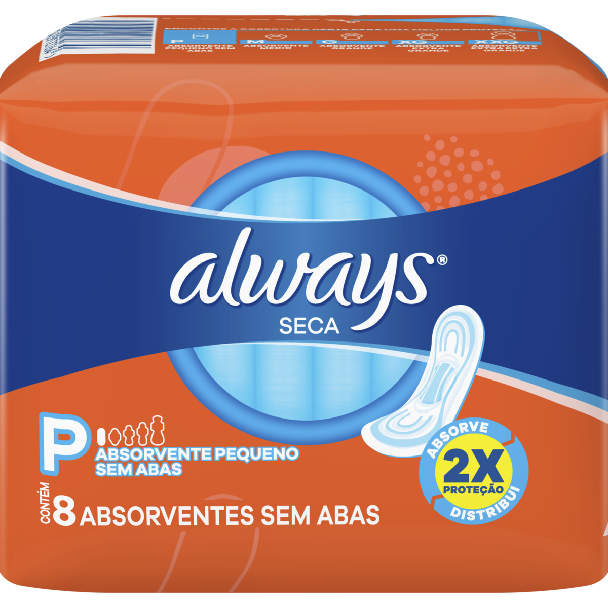 ABSORV ALWAYS C/8 BASICO SC S/A