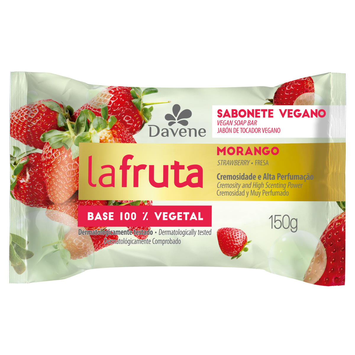 SABON DAVENE 150G LA FRUTA MORANGO