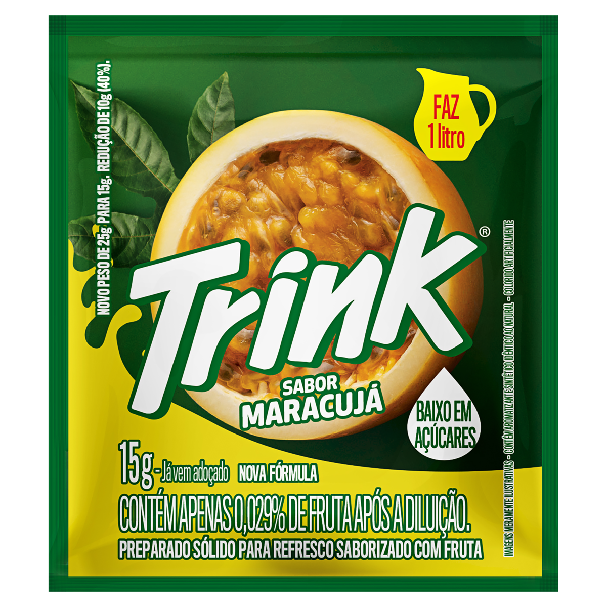 REFRESCO PO TRINK 15G MARACUJA