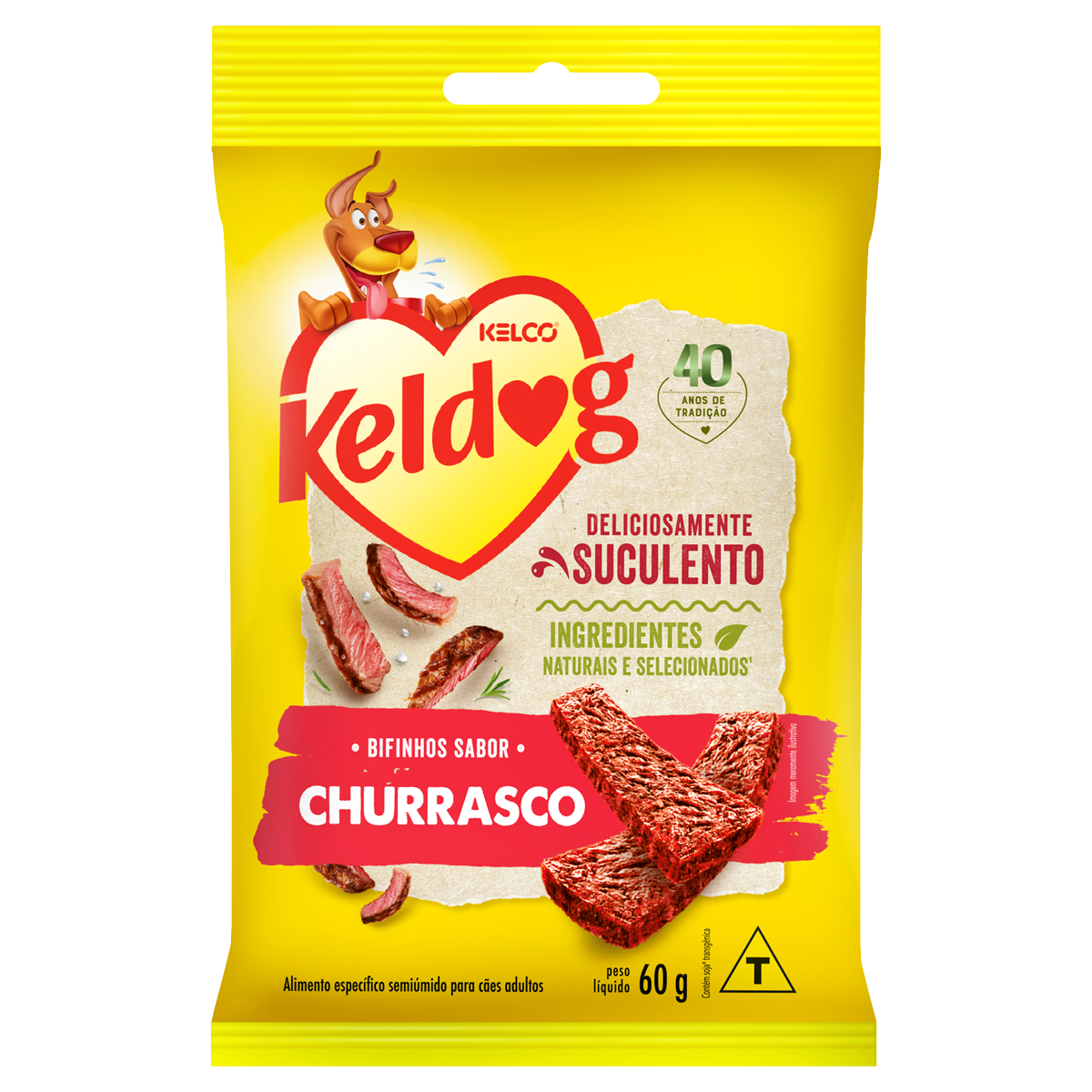 BIFINHO KELDOG 60G CAES CHURRASCO