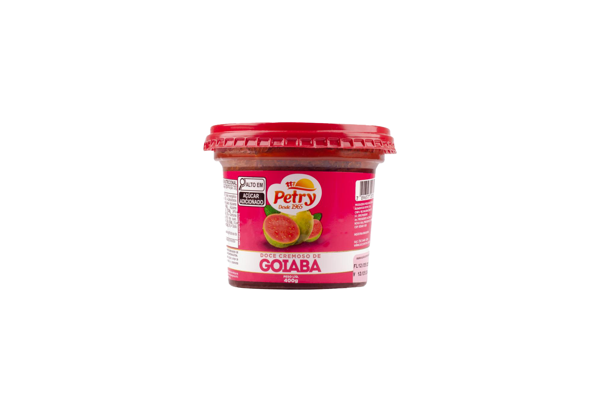DOCE CREM PETRY 400G GOIABA