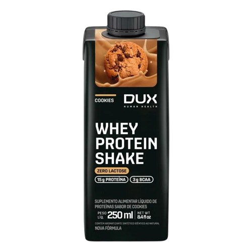 SHAKE DUX 250ML WHEY PROTEIN COOKIES