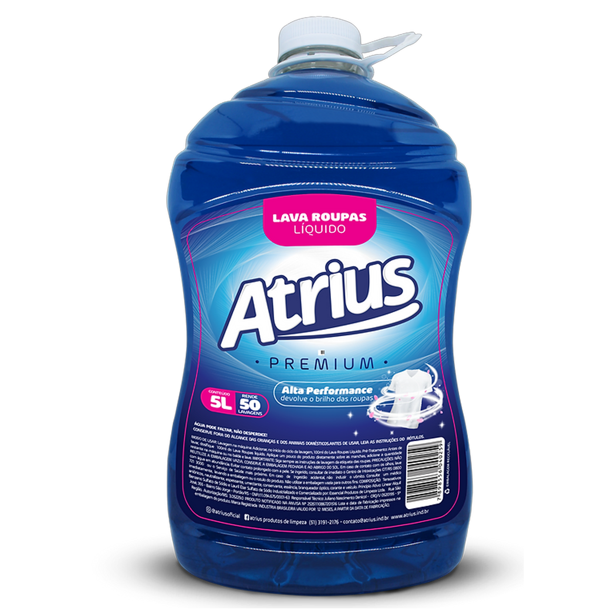 LAVA ROUPA ATRIUS 5L PREMIUM