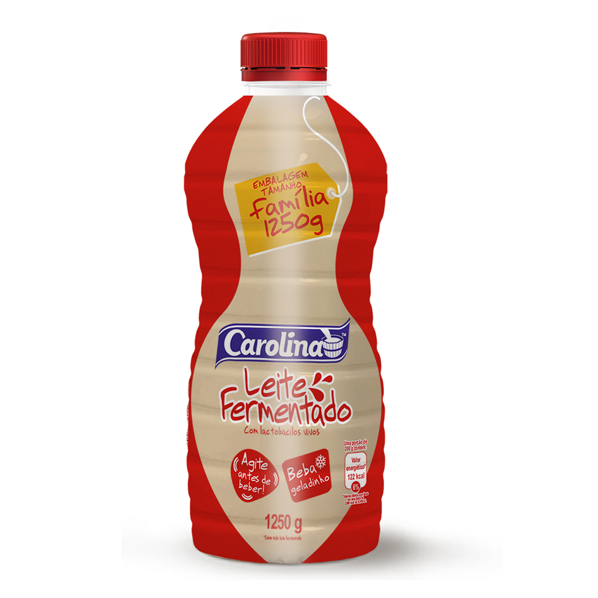 LEITE FERM CAROLINA 1.250G BAUN