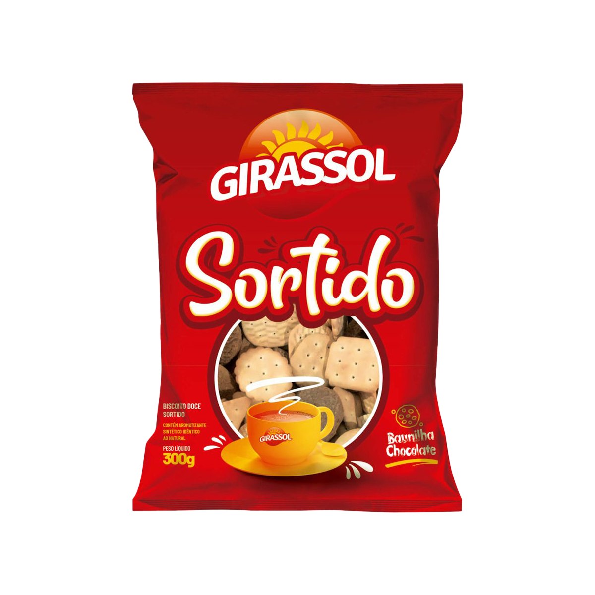 BISCOITO GIRASSOL 300G SORT