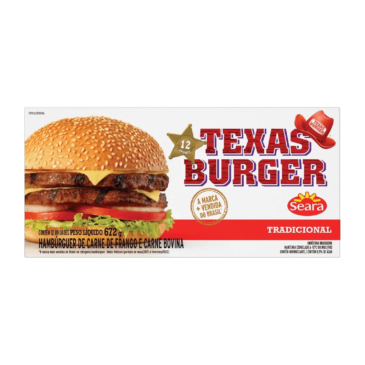 HAMBURG SEARA 672G TEXAS CARNE