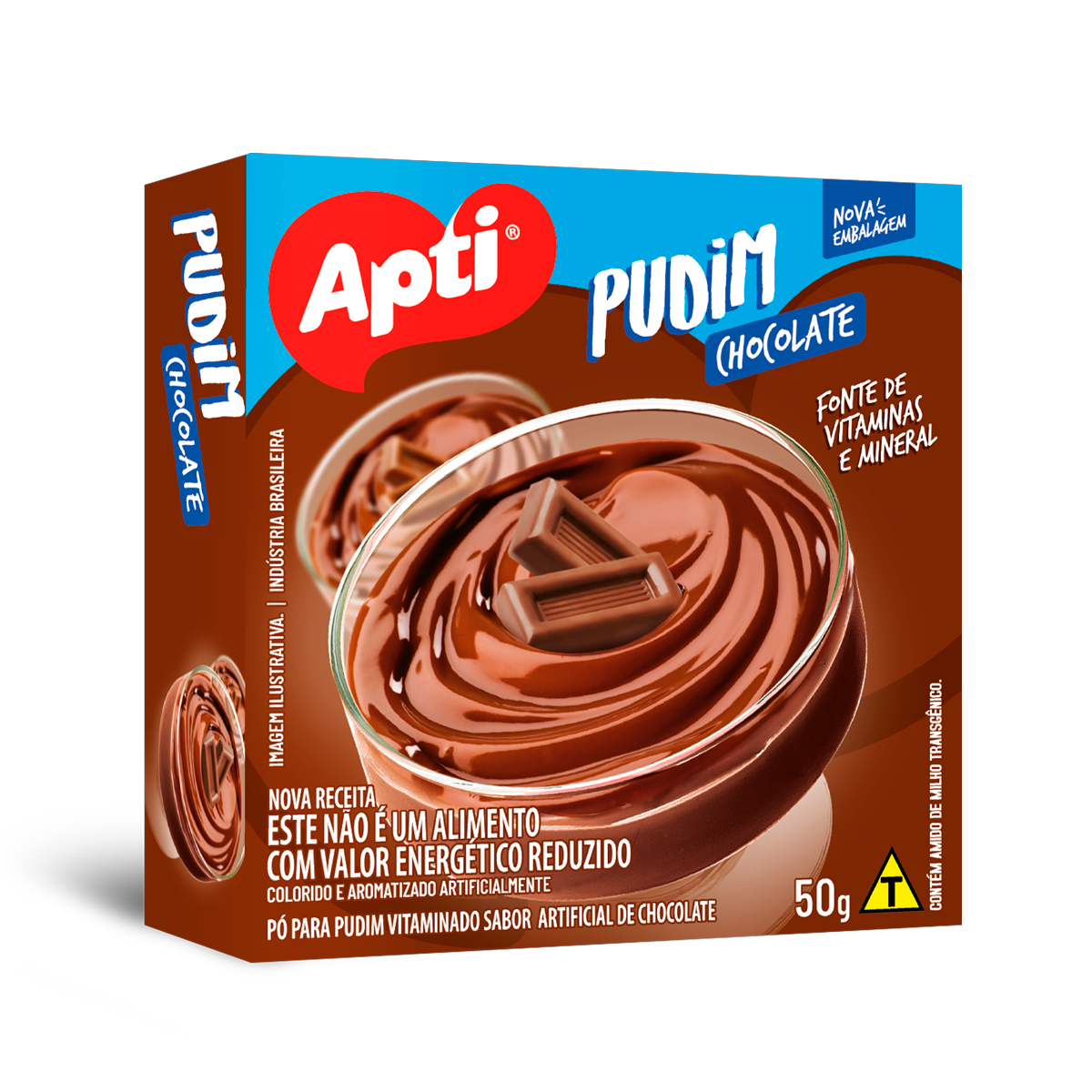 PUDIM APTI 50G CARAMELO