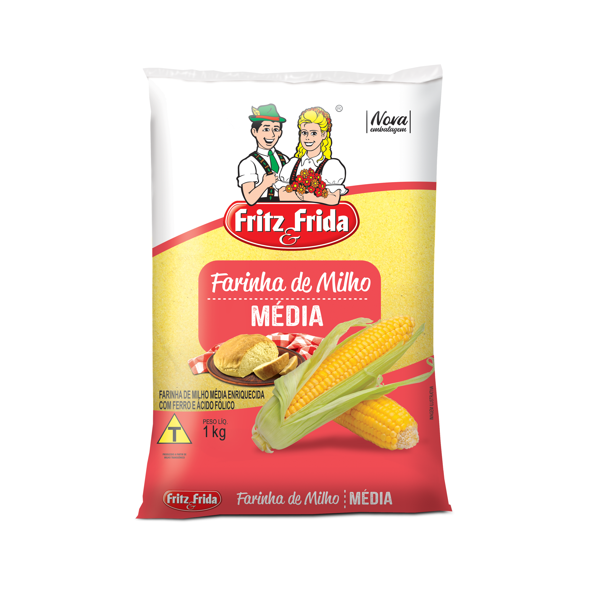 FARINHA MILHO FRITZ&FRIDA 1KG M