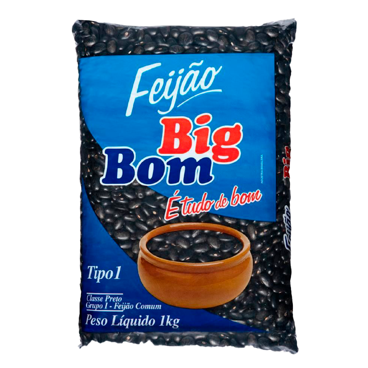 FEIJAO BIG BOM 1KG PTO