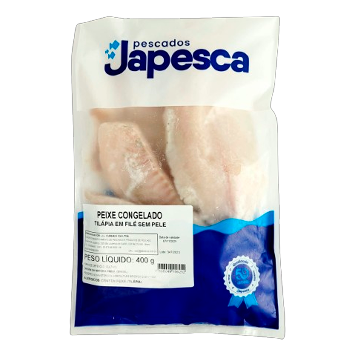 FILE PEIXE JAPESCA 400G TILAPIA