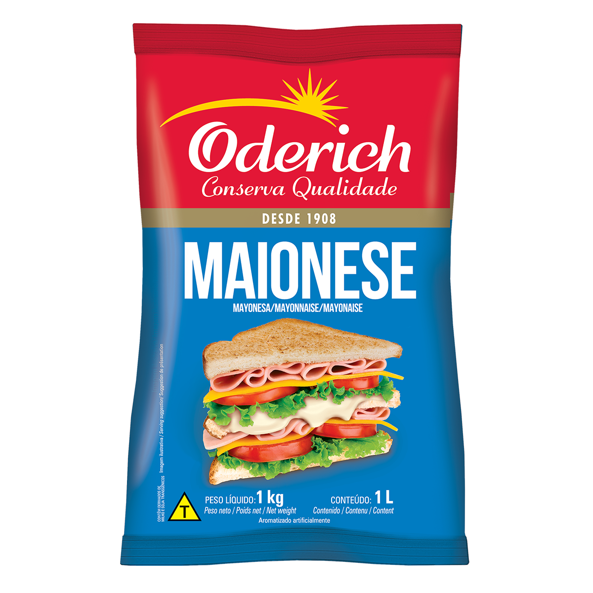 MAIONESE ODERICH 1KG SC