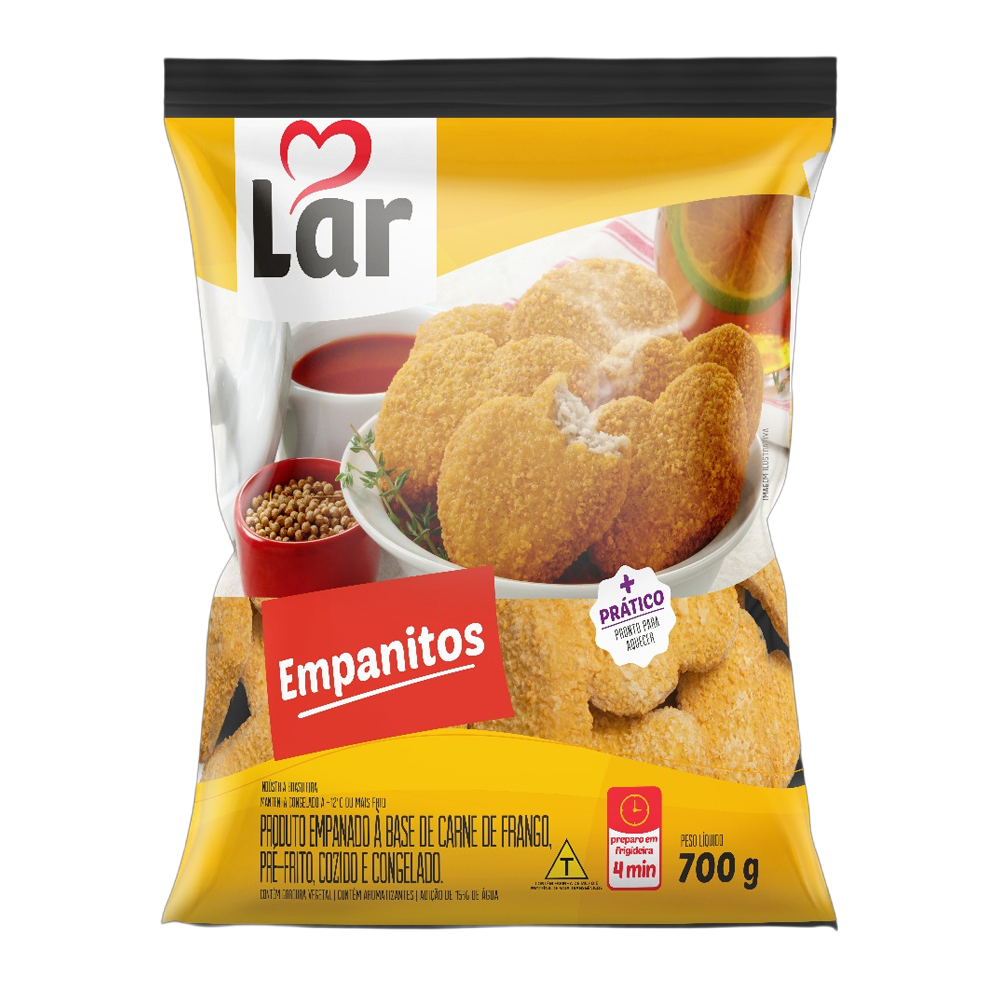 EMPAN CHICKEN LAR 700G EMPANITOS