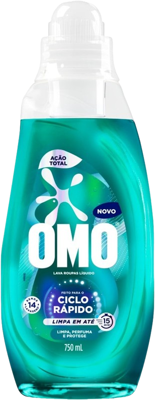LAVA ROUPA OMO 750ML LIQ ACAO ANTIODOR