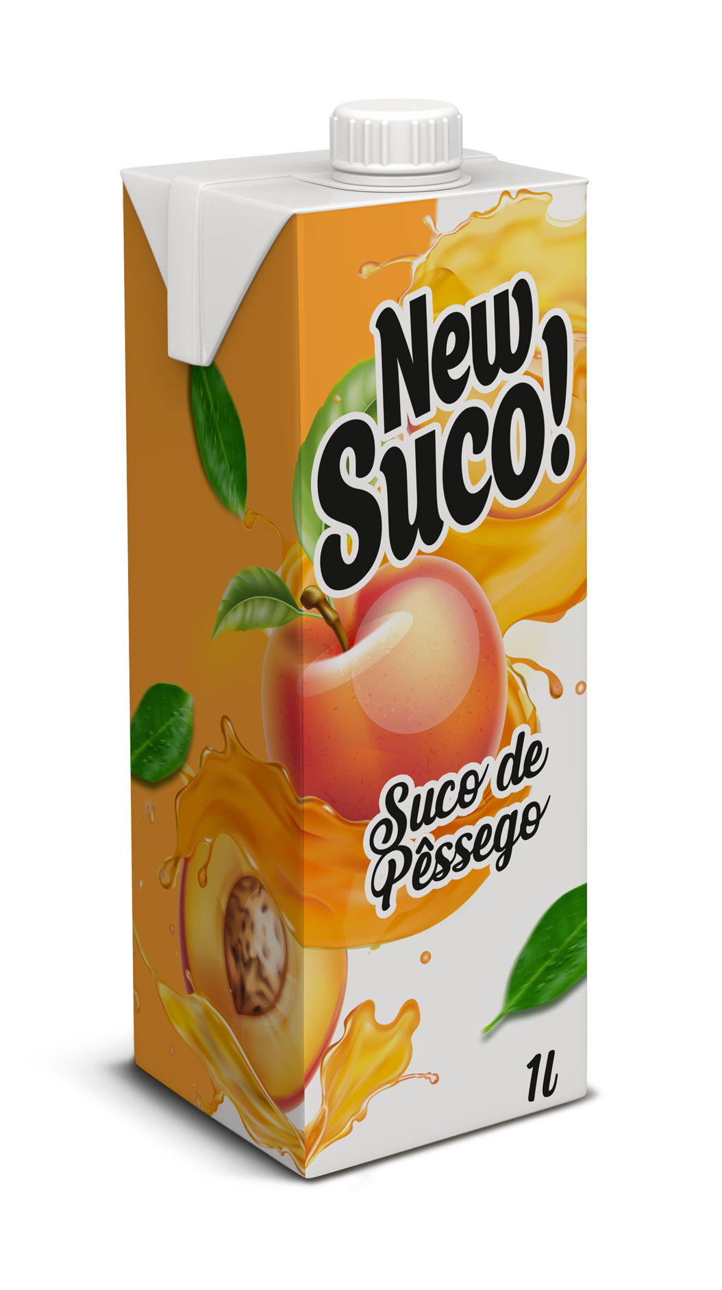 NECTAR NEW SUCO 1L PESSEGO