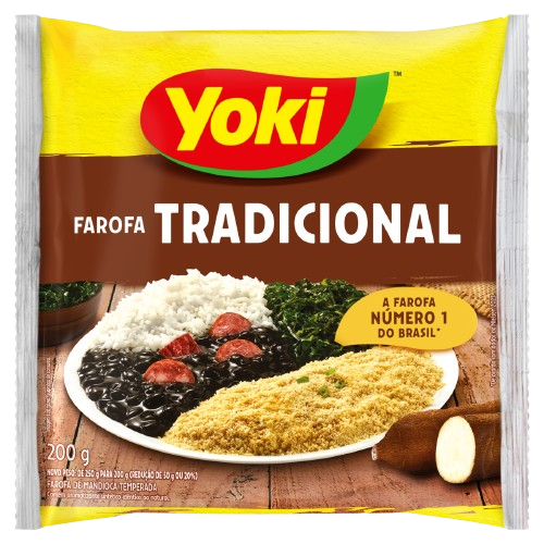 FAROFA MAND YOKI 200G TEMP
