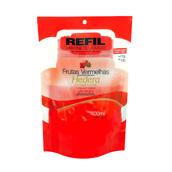 SABON HEDERA 370ML LIQ RF FRUTAS VERM
