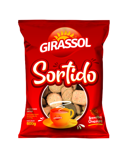 BISCOITO GIRASSOL 600G SORT