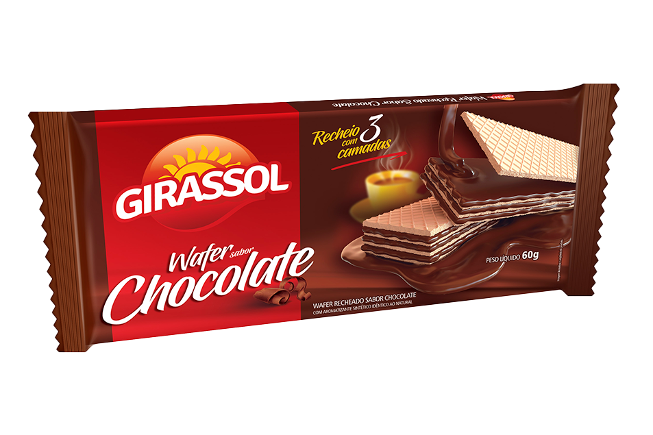 WAFER GIRASSOL 60G MOR