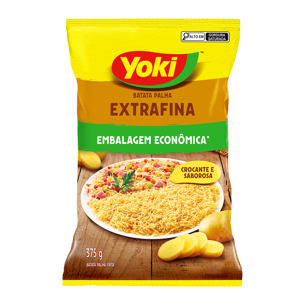 BATATA PALHA YOKI 375G EMB ECONOM EXTRA FINA