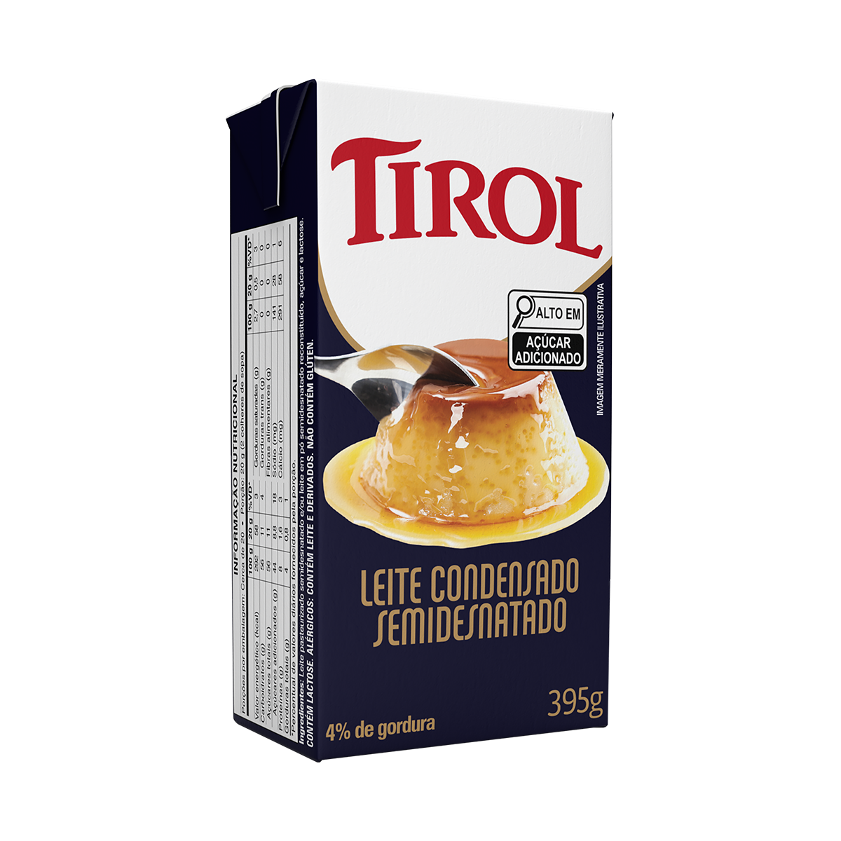 LEITE COND TIROL 395G