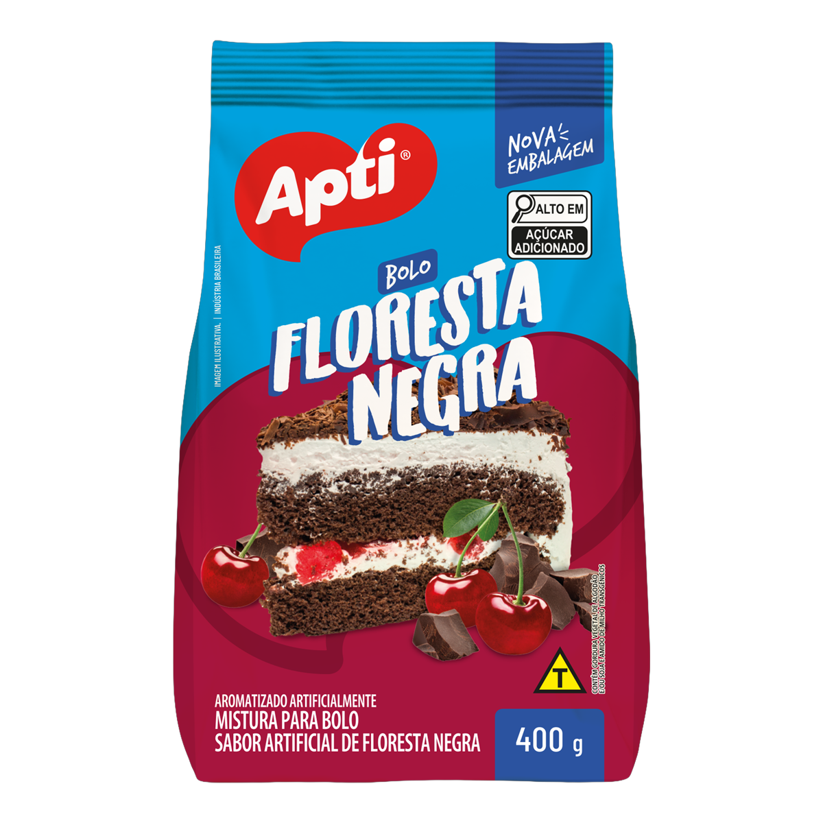 MIST BOLO APTI 400G SC FLORESTA NEGRA