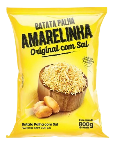 BATATA PALHA AMARELINHA 800G