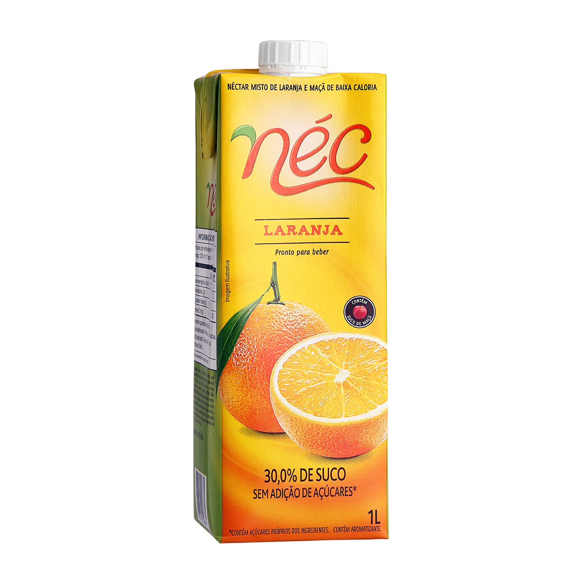NECTAR NEC 1L TP LARANJA/MACA