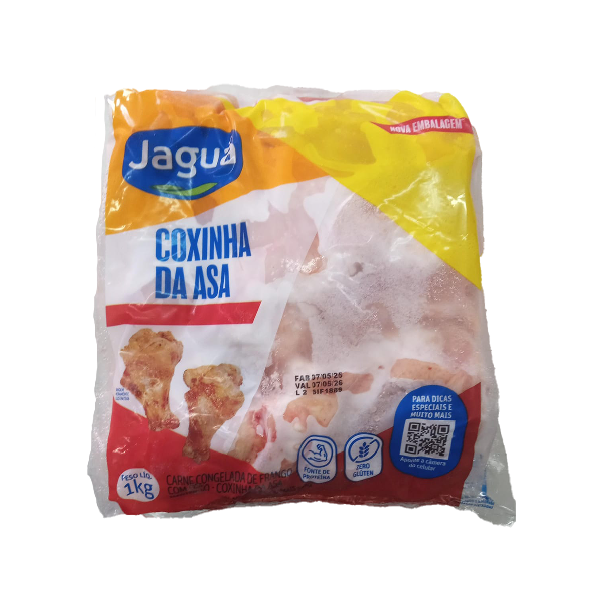 COXINHA ASA JAGUA 1KG CONG