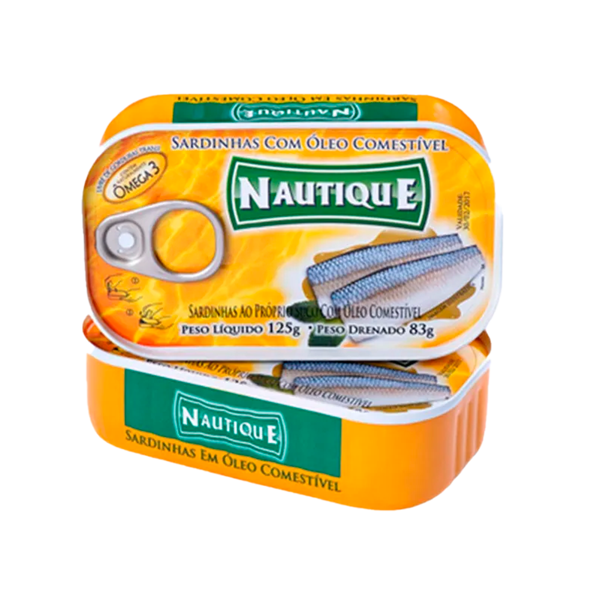 SARDINHA NAUTIQUE 125G OLEO