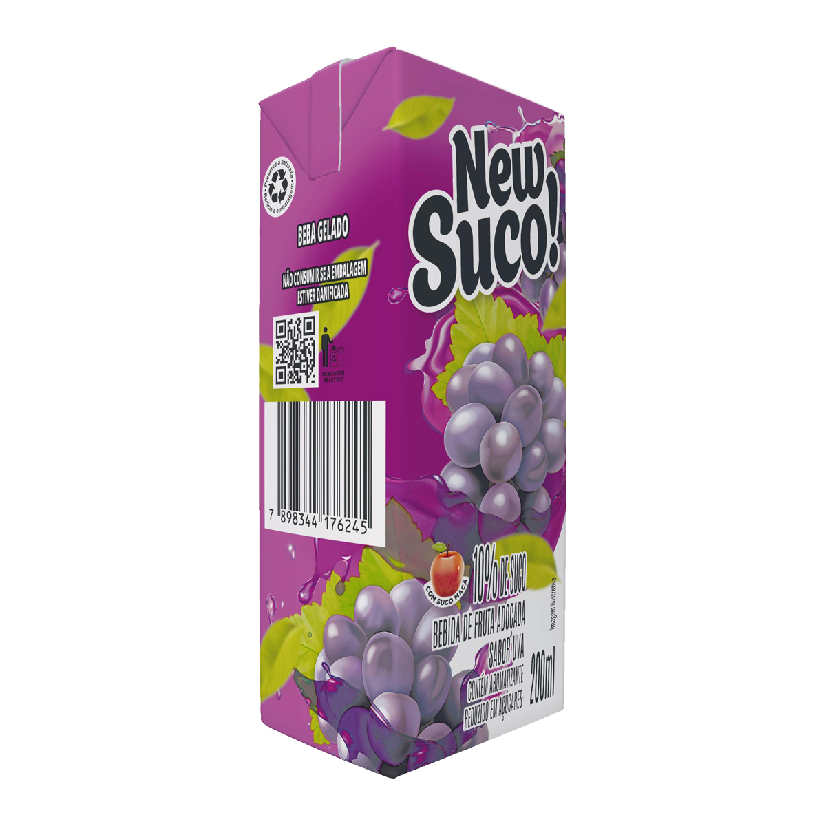 NECTAR NEW SUCO 200ML UVA