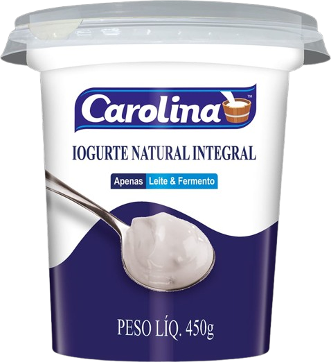 IOGURTE CAROLINA 450G NAT INTEG
