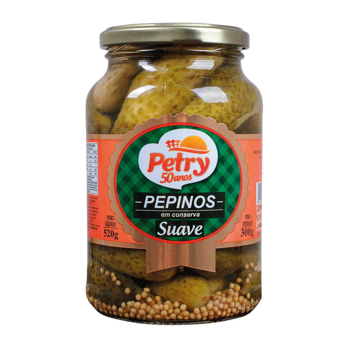 PEPINO PETRY 300G CONSERVA SUAVE