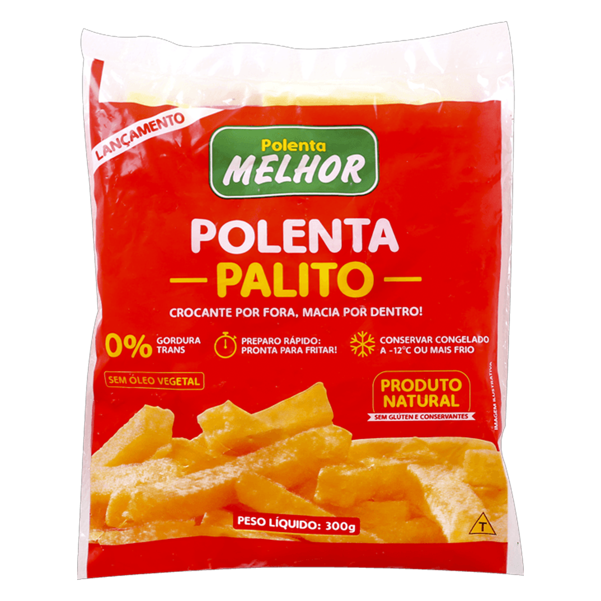 POLENTA MELHOR 300G PALITO CONG