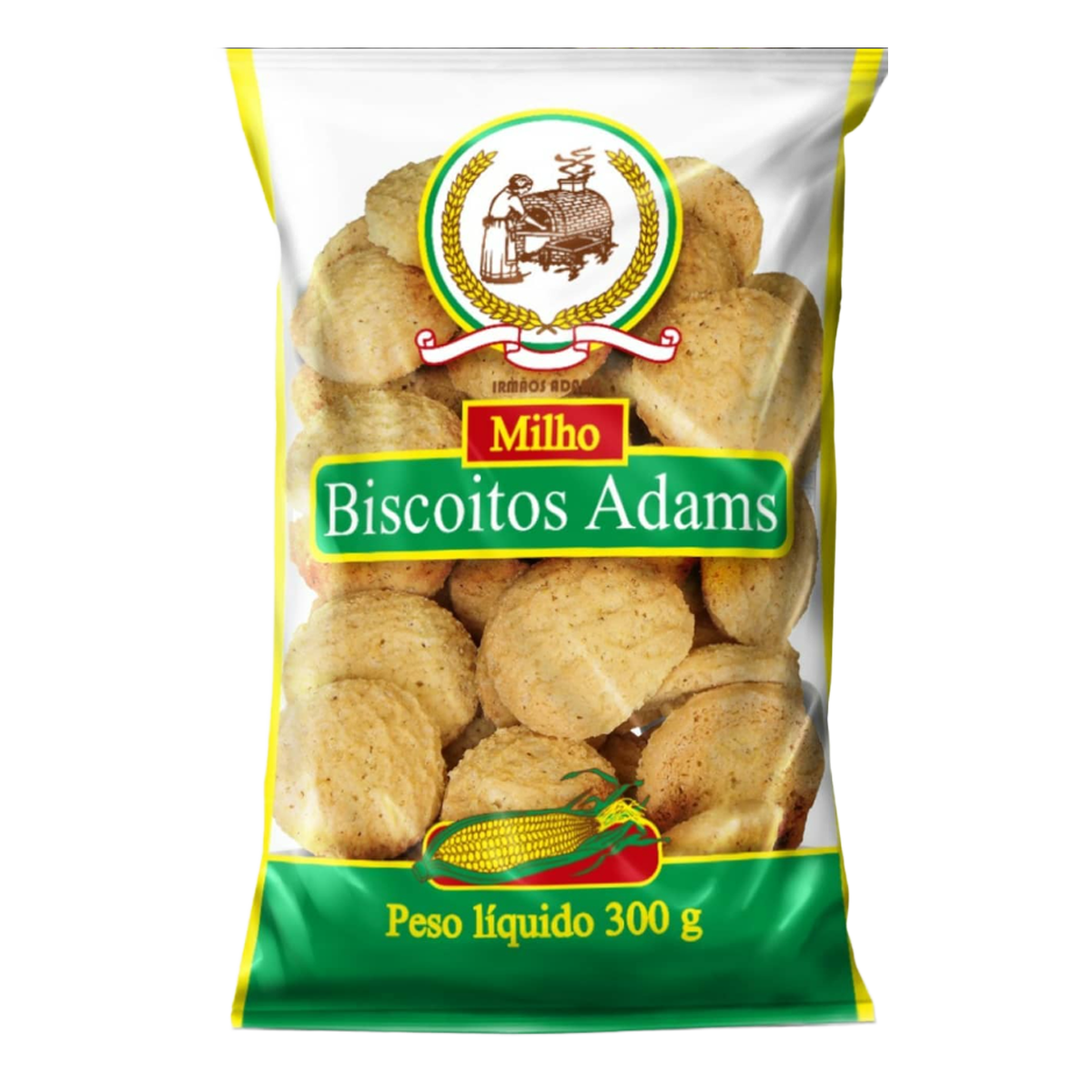 BISCOITO ADAMS 300G MILHO