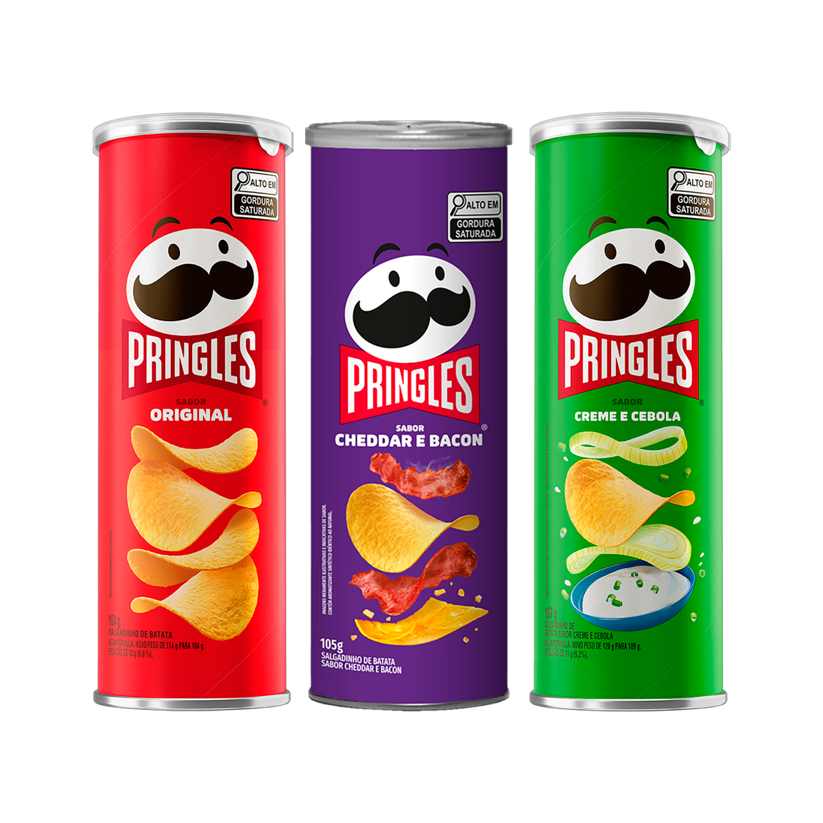 SALGAD PRINGLES 104G ORIG