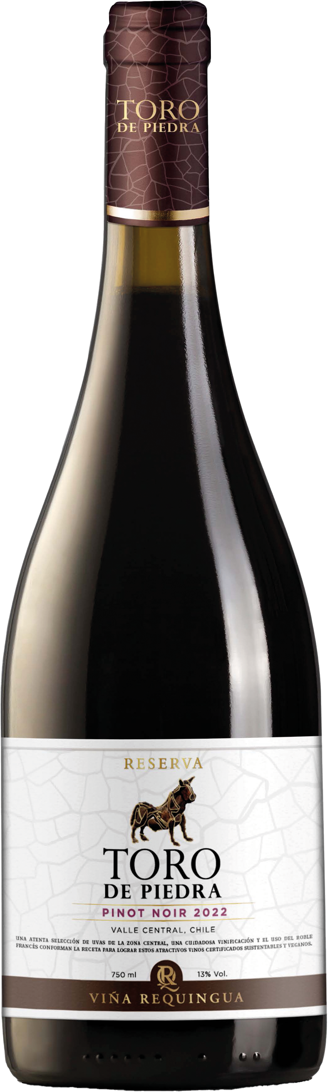 VINHO TORO DE PIEDRA 750ML RESERV TTO PINOT NOIR