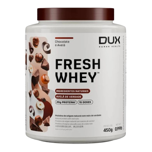 SUP ALIM DUX 450G FRESH WHEY CHOC/AVELA