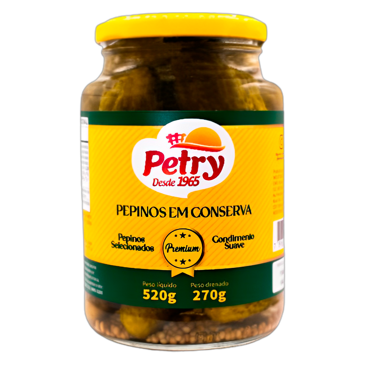 PEPINO PETRY 270G VD CONSERVA PREM TRAD