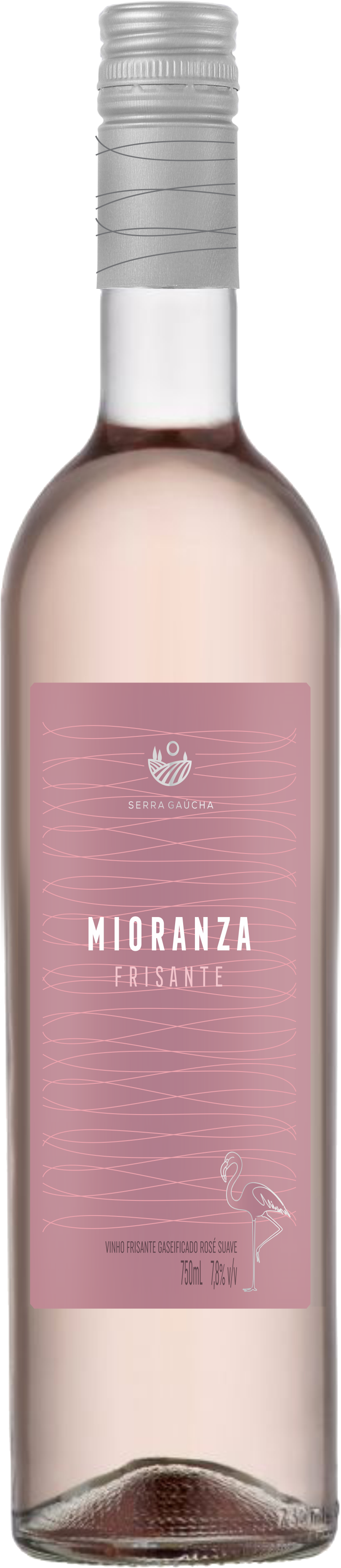 VINHO MIORANZA 750ML FRISANTE SV RSE