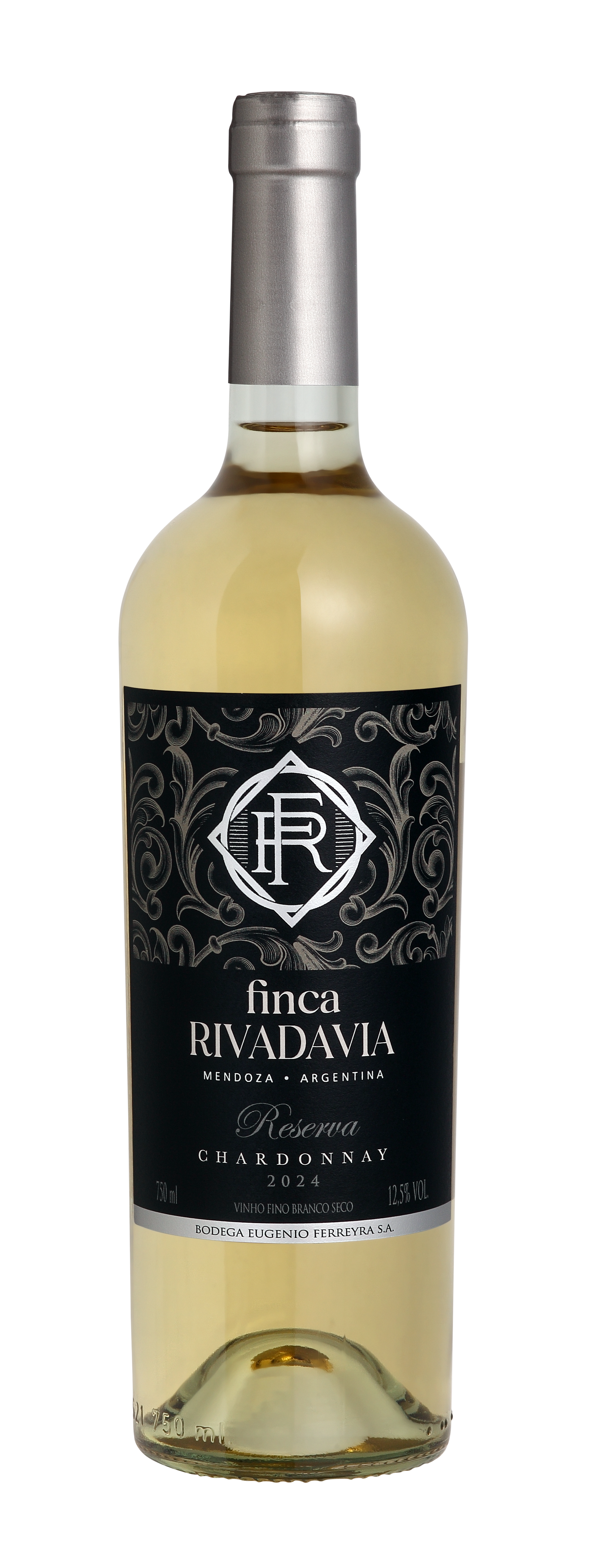 VINHO FINCA RIVADAVIA 750ML RESERV CHARDONNAY