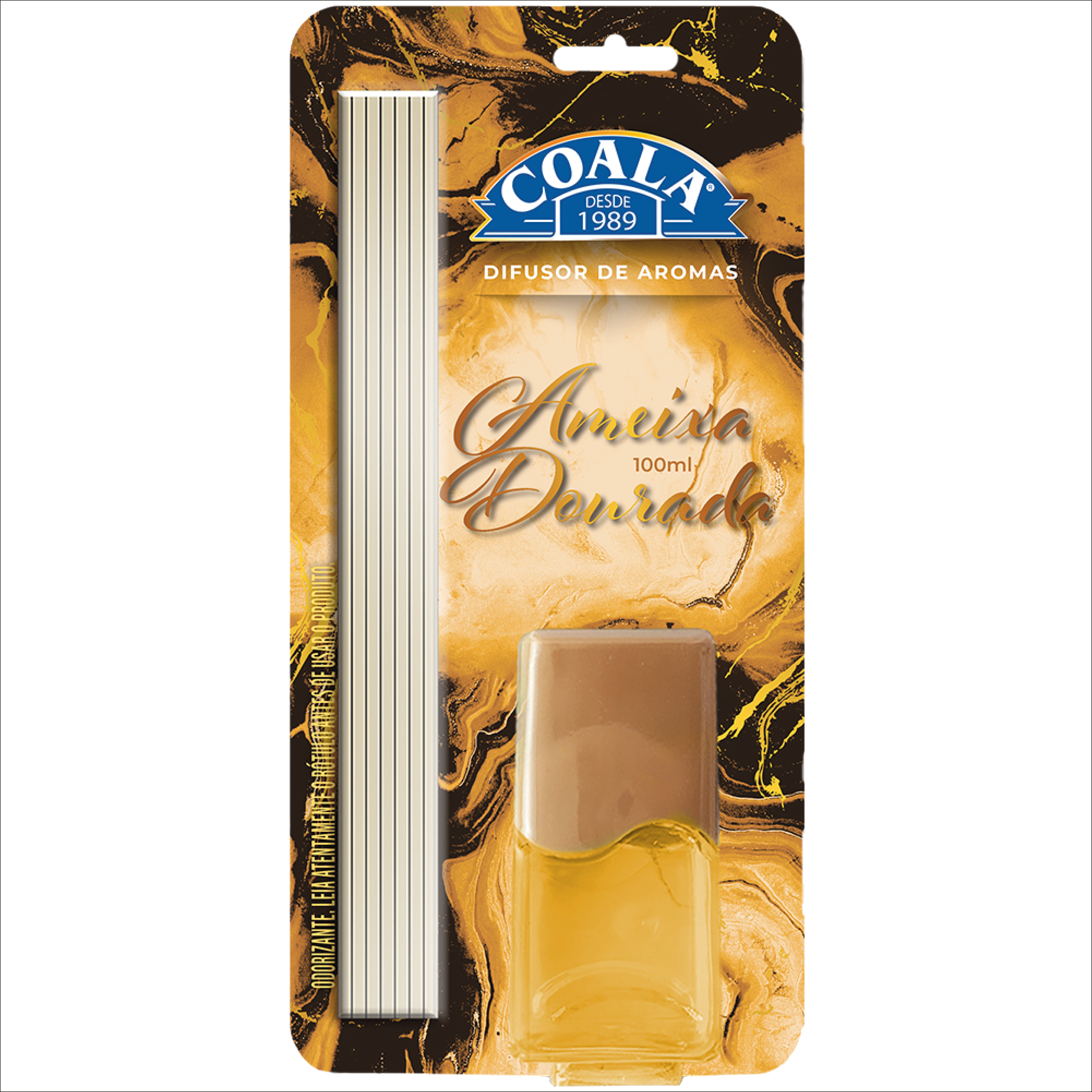 DIFUSOR AROMA COALA 100ML AMEIXA DOURADA