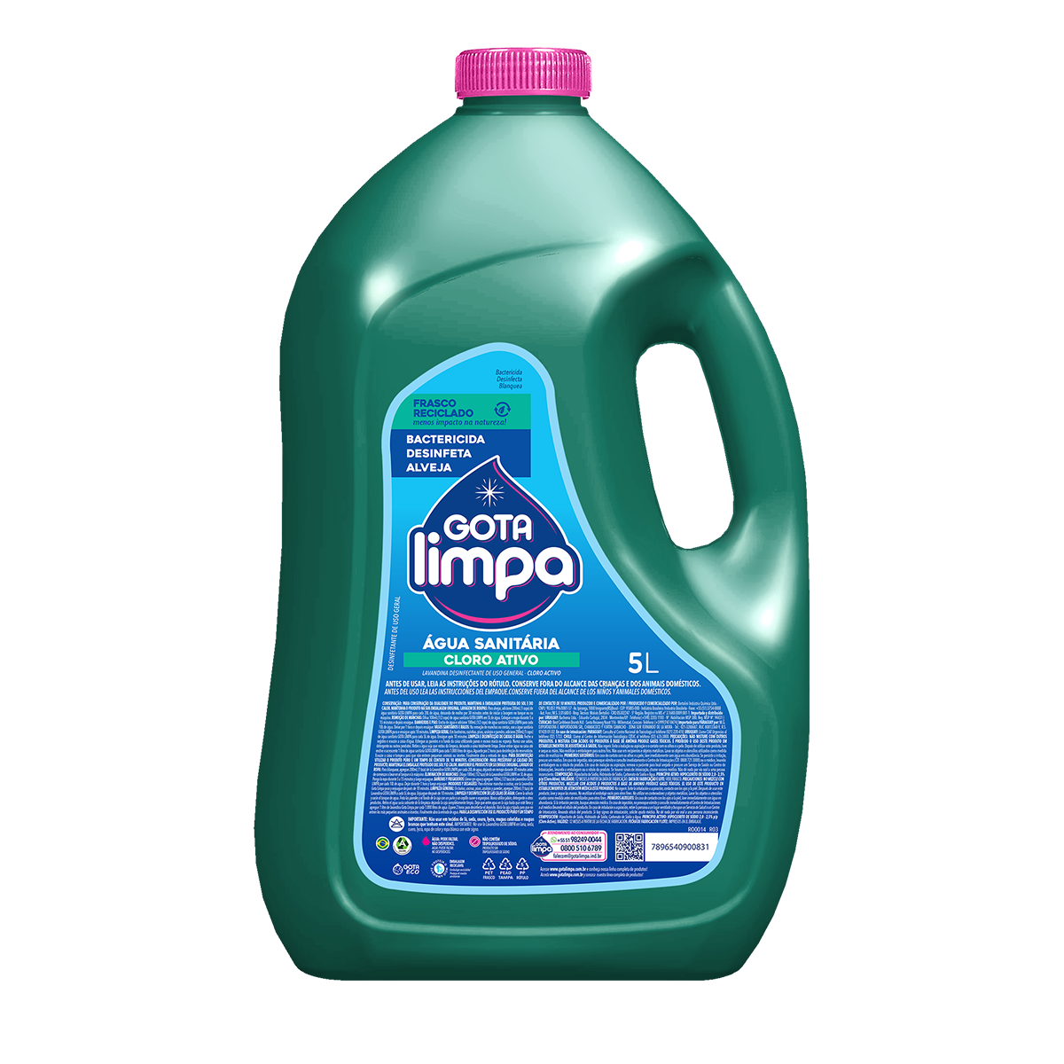 AGUA SANITARIA GOTA LIMPA 5L