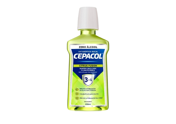 ENXAG BUCAL CEPACOL 250ML S/ALCOOL CITRUS FUSION