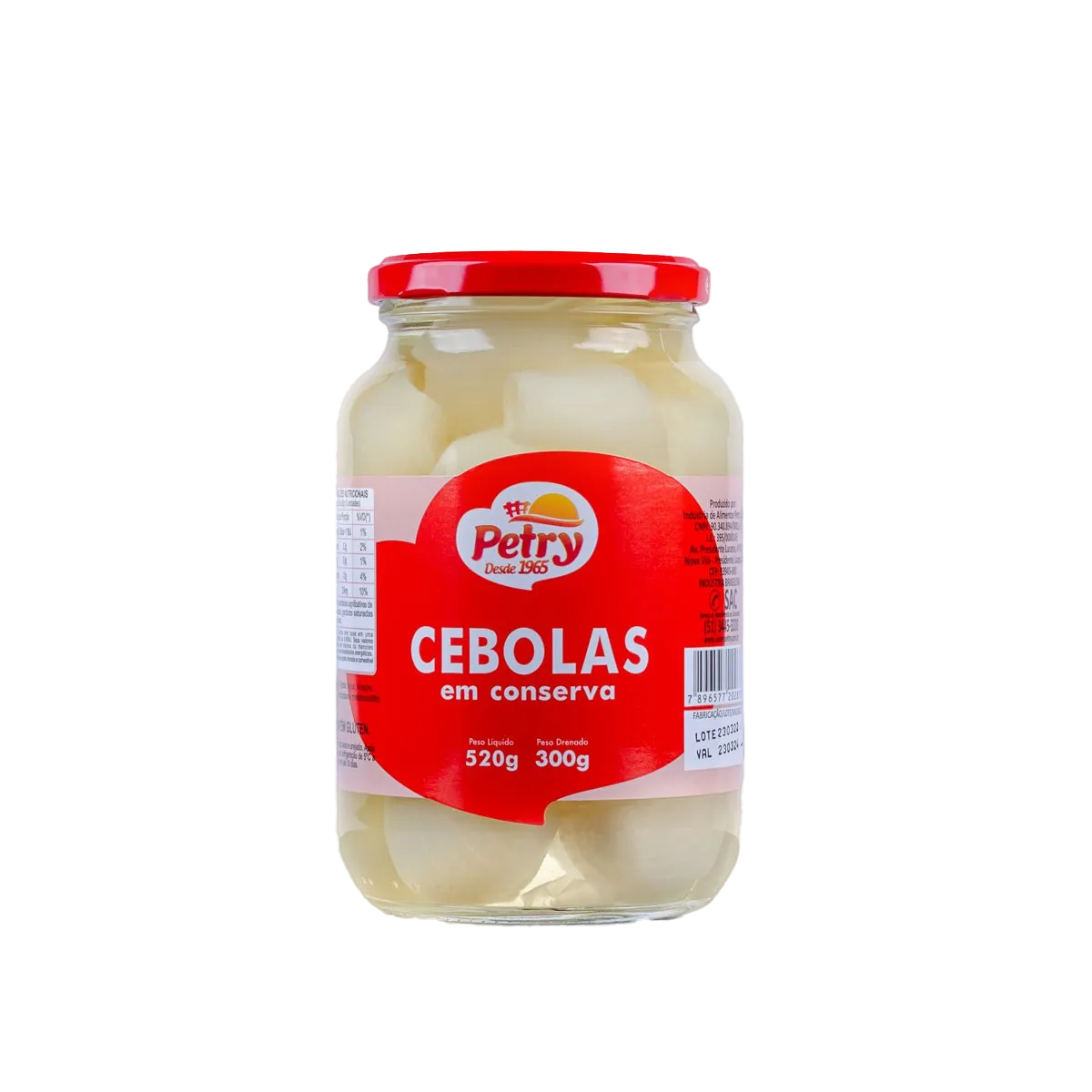 CEBOLA PETRY 300G CONSERVA