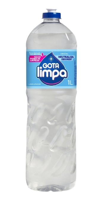DETERG LIQ GOTA LIMPA 1L NEUTRO