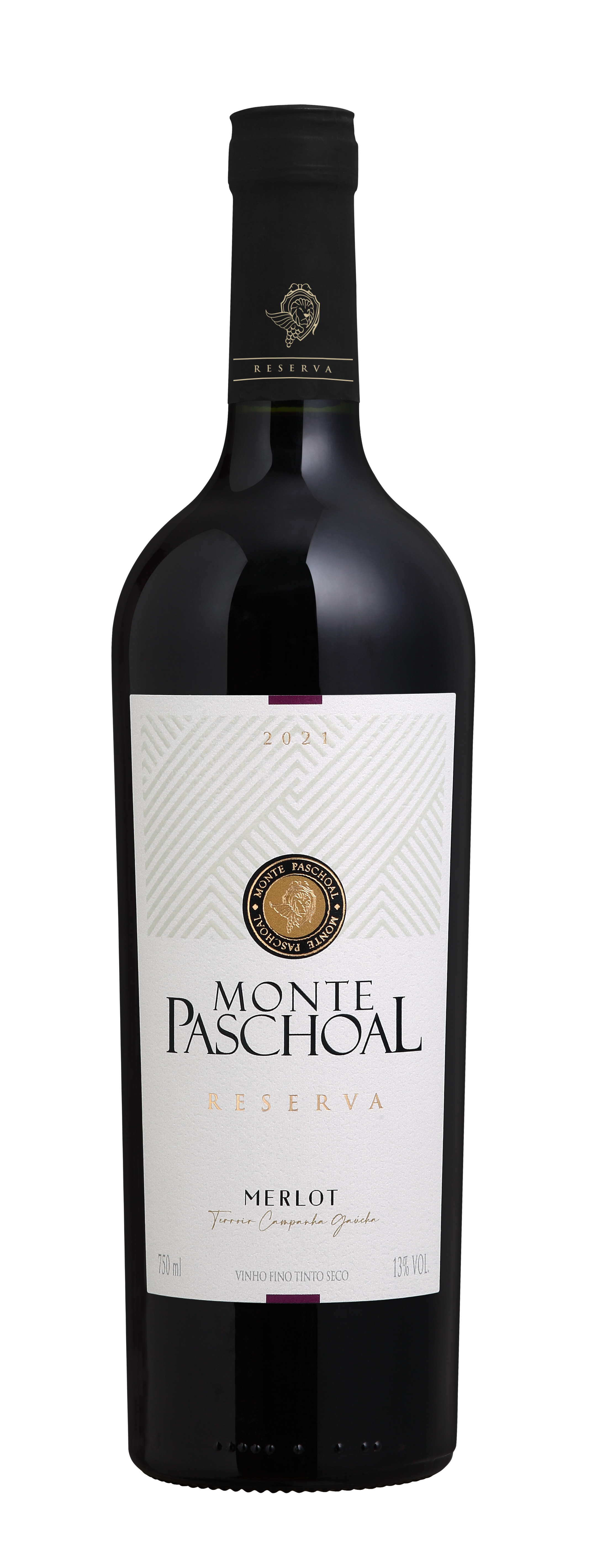 VINHO MONTE PASCHOAL 750ML RESERV MERLOT