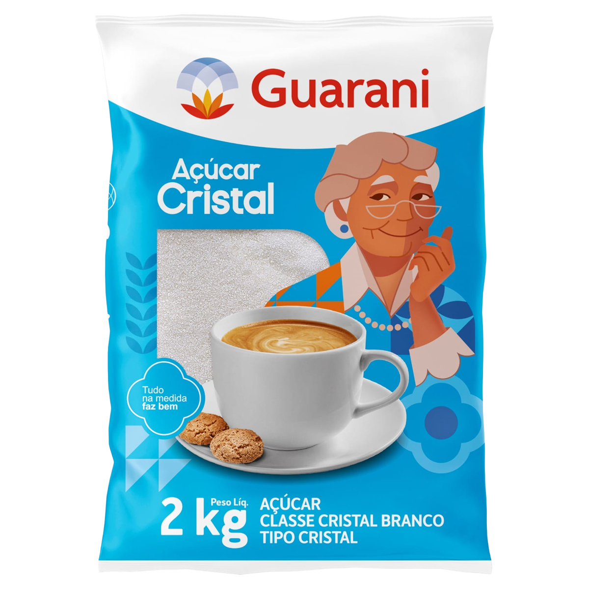 ACUCAR GUARANI 2KG CRISTAL