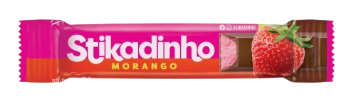 CHOC TABL STIKADINHO 12.3G MORANGO