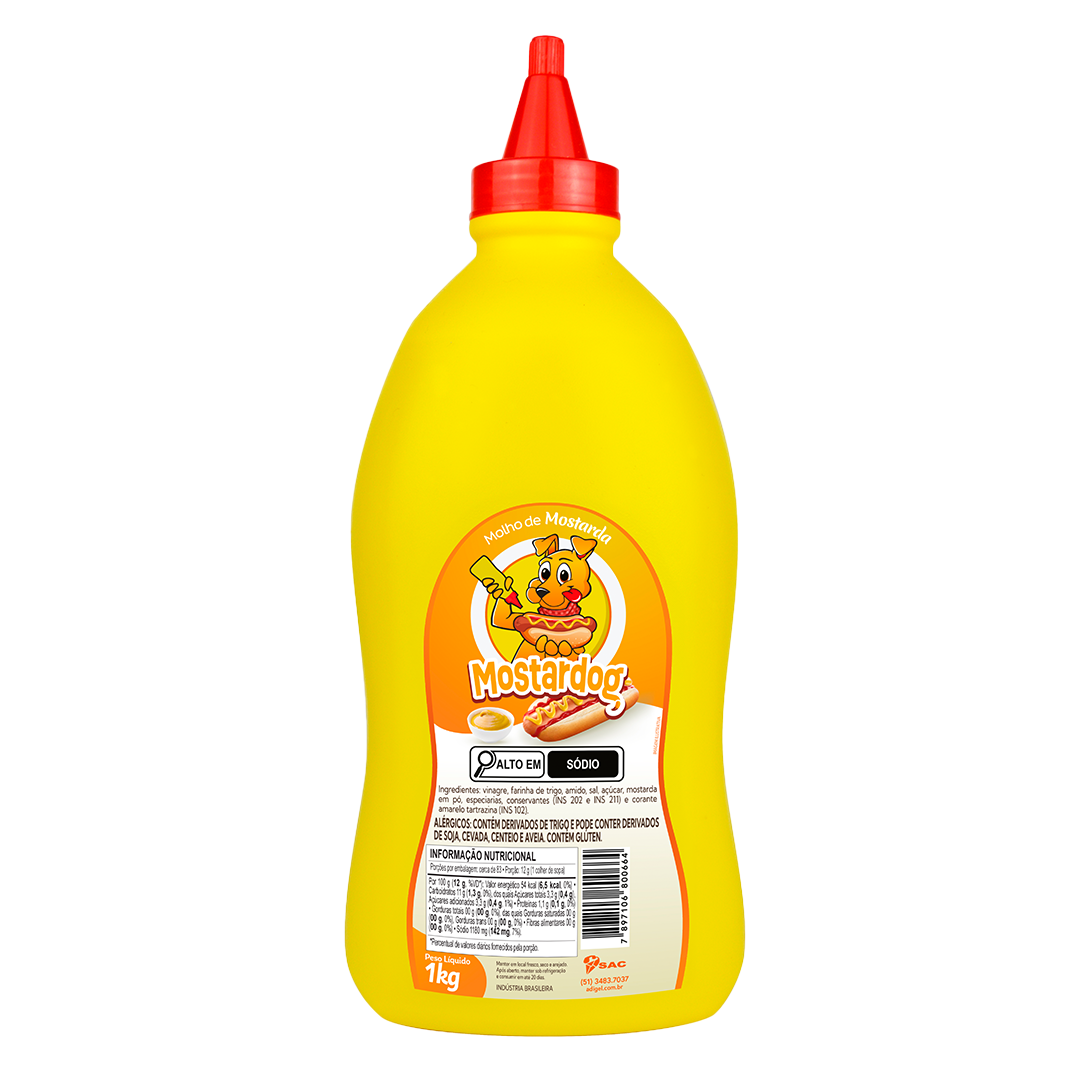 MOSTARDA ADIGEL 1KG MOSTARDOG