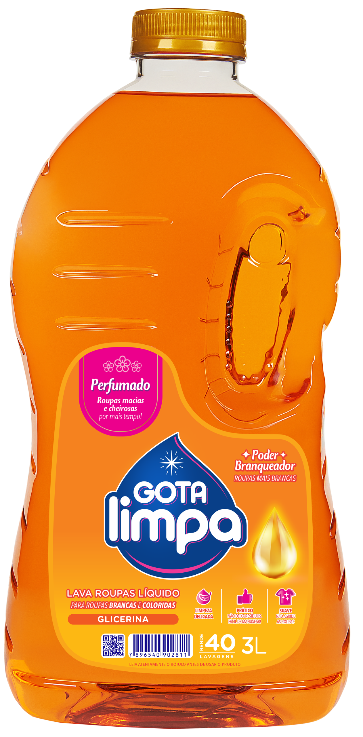 LAVA ROUPA GOTA LIMPA 3L LIQ GLICERINA